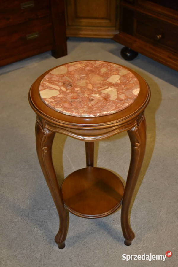 kwietnik z marmurowym blatem Będzin