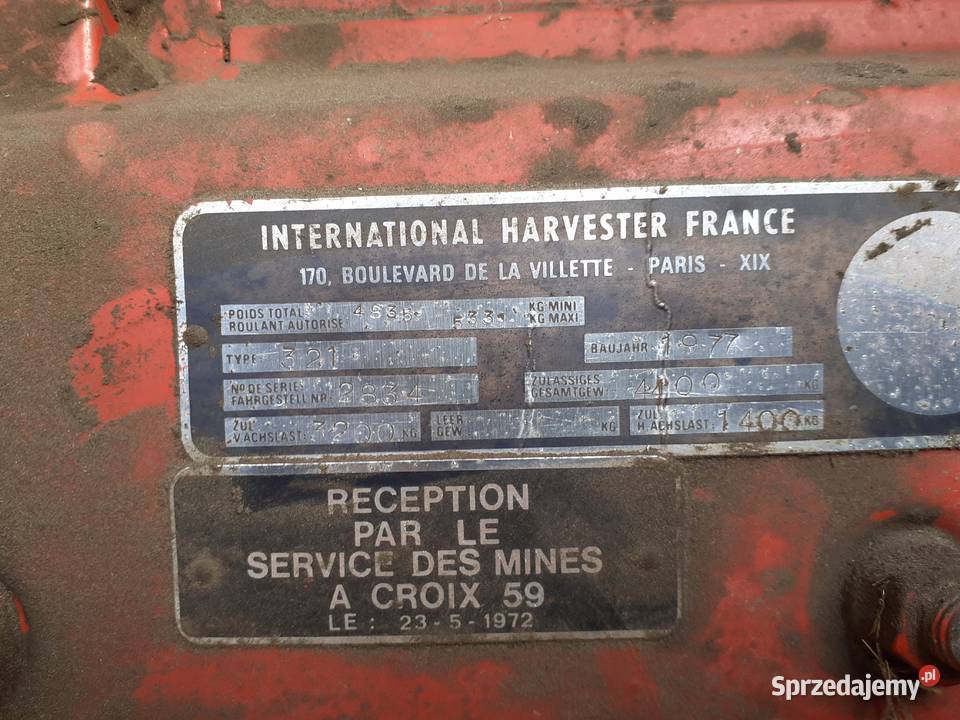 Sprzedam kombajn INTERNATIONAL 321 3m Międzyrzec Podlaski