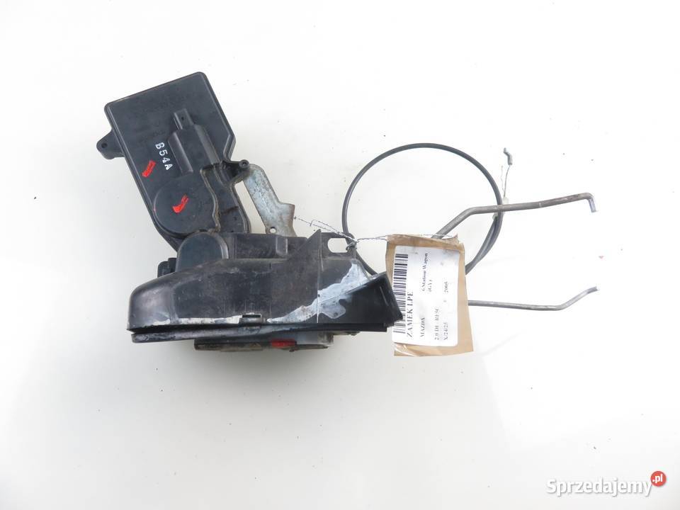 ZAMEK LEWY PRZEDNI MAZDA 6 8 PIN