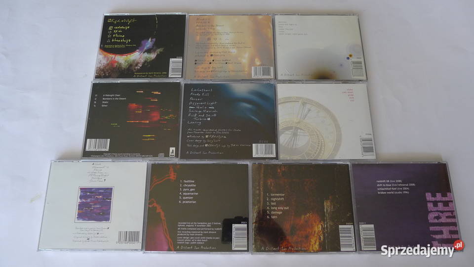 REDSHIFT MARK SHREEVE 10 cd ARC Tangerine Dream mazowieckie Radom