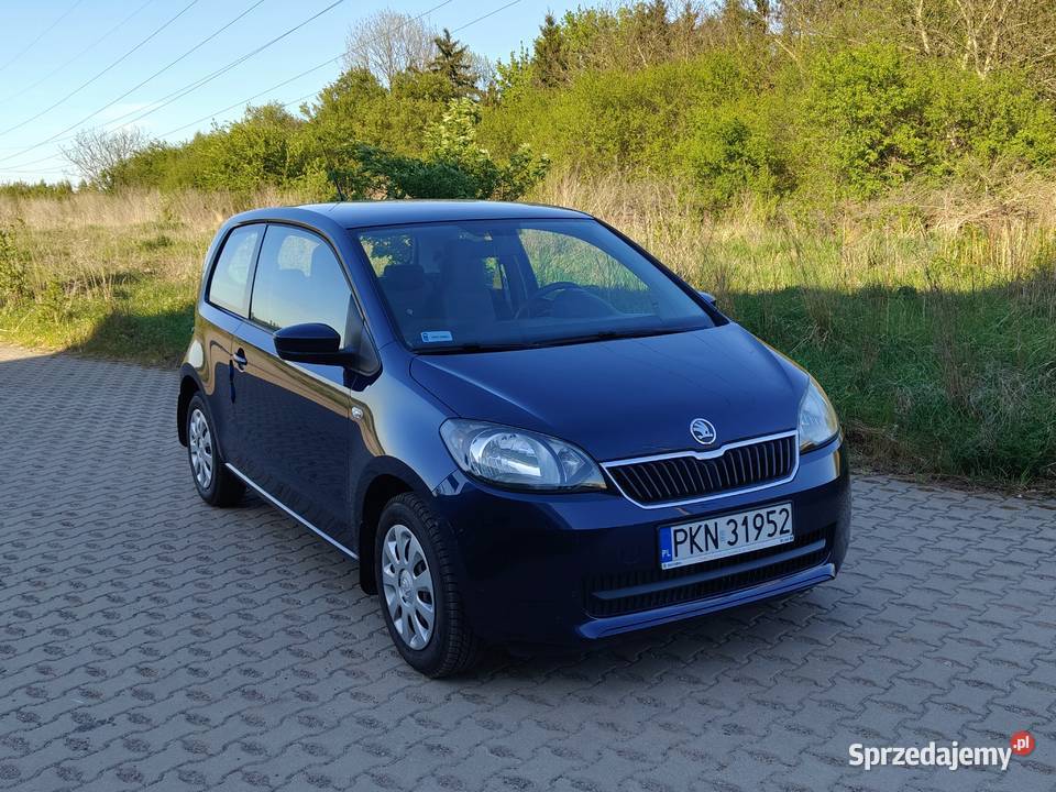 Skoda citigo 10 2012r benzyna wielkopolskie Konin