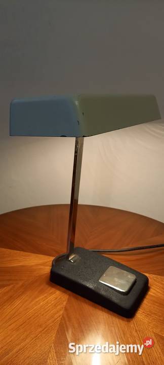 Oryginalna lampa biurkowa proj Egon Hillebrand Skierniewice sprzedam
