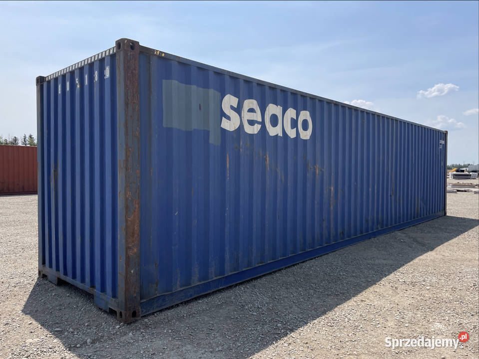Kontener morski 40 DVHC 12 metrowy transport Siemianowice Śląskie