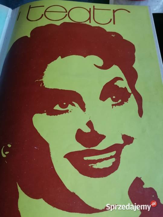 Oprawione roczniki czasopisma Teatr z lat 70tych twarda Kraków