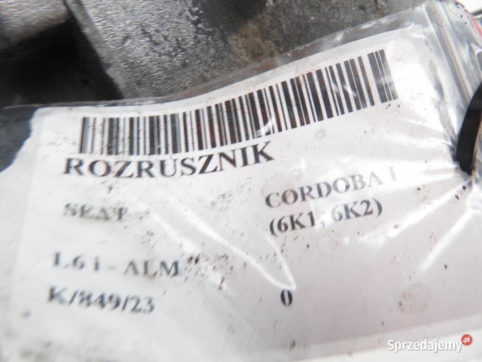ROZRUSZNIK CORDOBA I 16 036911023G 0001107025 osobowe