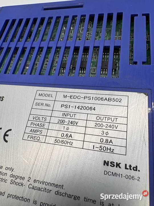 NSK Ltd MEDC1006AB502 Servodrive 08A mazowieckie Warszawa