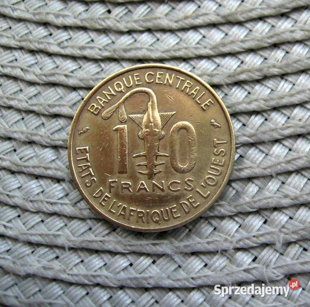 Afryka Zachodnia BCEAO 10 Frank 1966r sprzedam
