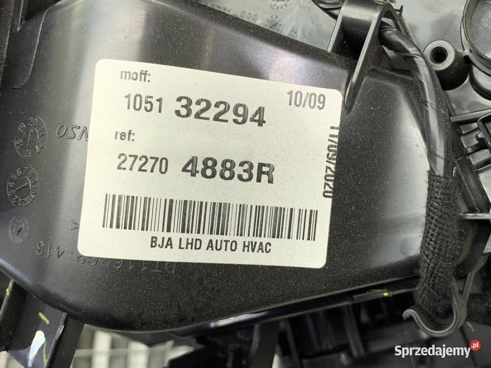 NAGRZEWNICA KOMPLETNA KOMBAJN RENAULT CLIO V osobowe