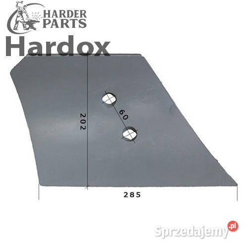 Odkładnia przedpłużka HARDOX 74296P części do Suwałki