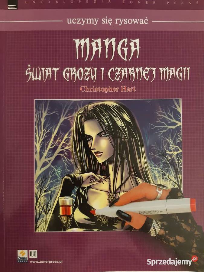 Uczymy się rysować Manga Świat Grozy i Czarnej