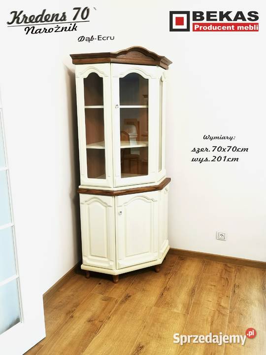 Stylowa Ława Dąb Ecru 049 Bekas Lite drewno 130cm Stoliki kawowe i ławy Piła