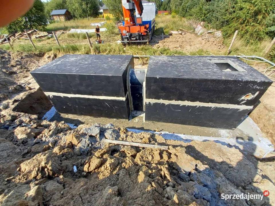 Szambo betonowe szamba zbiorniki na deszczówkę Kielce