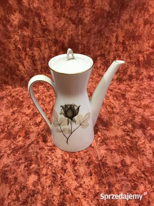 Dzbanek Rosenthal czarna roza Kielce sprzedam