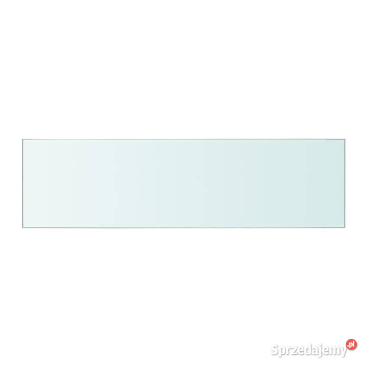 Półki 2 panel z bezbarwnego szkła 50 x 12 Warszawa