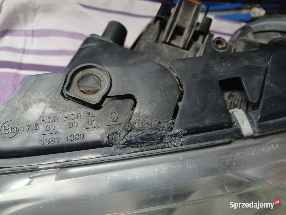 Lampy przód VW Passat B5 lift świętokrzyskie Ostrowiec Świętokrzyski sprzedam