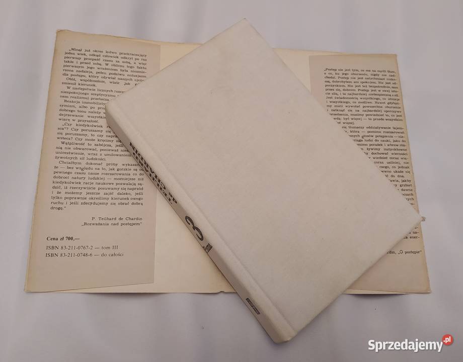 MOJA WIZJA ŚWIATA Pierre Teilhard de Chardin Hajnówka