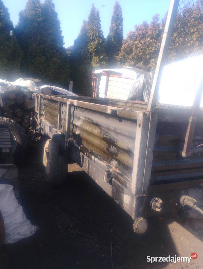 Rozrzutnik obornika jednoosiowy Pleszew