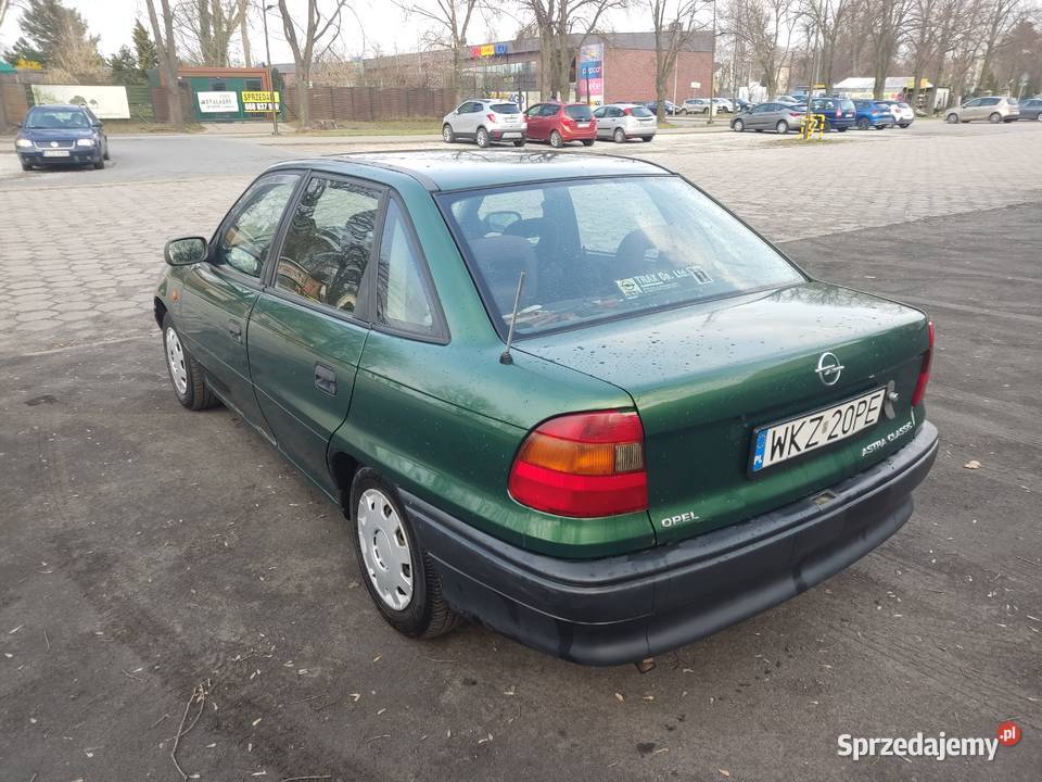 Opel astra 14 LPG 99R 60KM Motoryzacja sprzedam