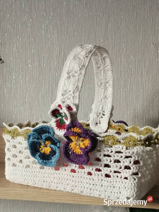 Koszyczek wielkanocny prostokątny Dekoracja śląskie Katowice