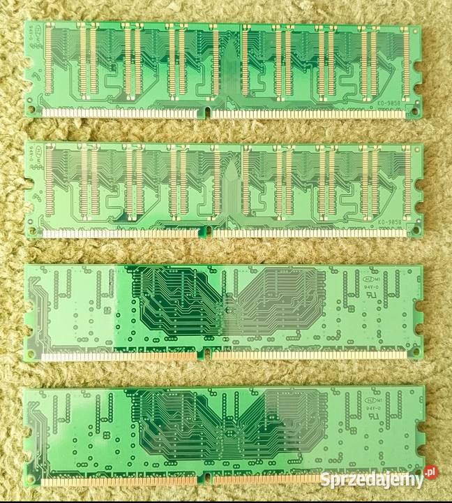Pamięć RAM TwinMOS 4x256MB DDR1 400MHz PC3200 Pozostałe Katowice