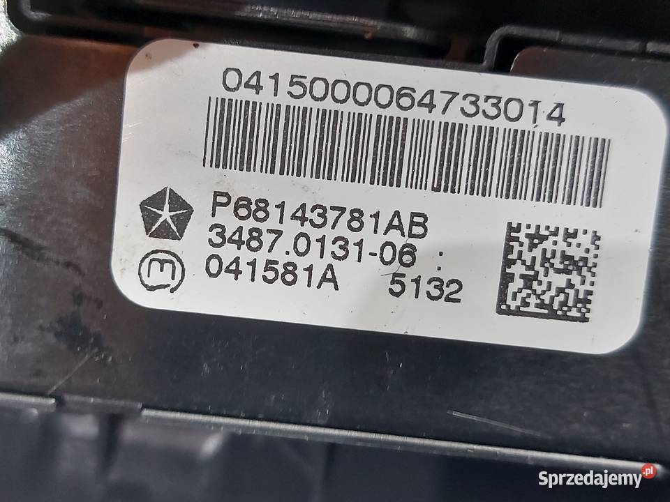 JEEP CHEROKEE V KL 15r panel przycisków ramka Kielce