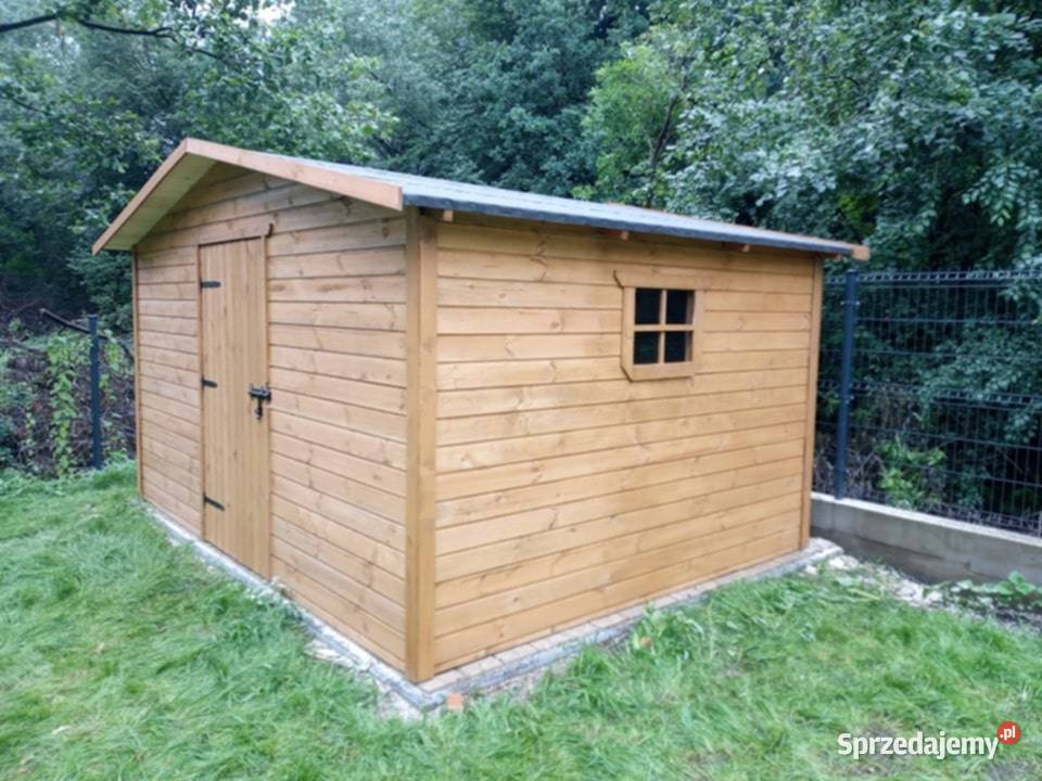 Domek ogrodowy 5x4 domek narzędziowy montaż w Architektura ogrodowa Częstochowa