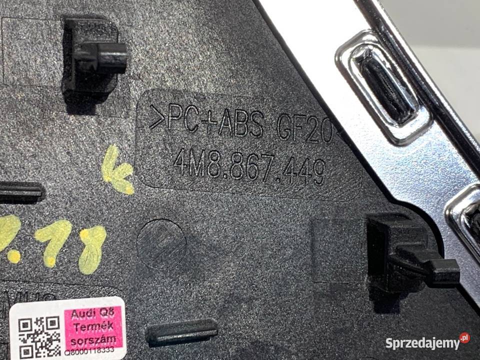 LISTWA OZDOBNA DEKOR DRZWI LEWY TYŁ AUDI Q8 podkarpackie sprzedam