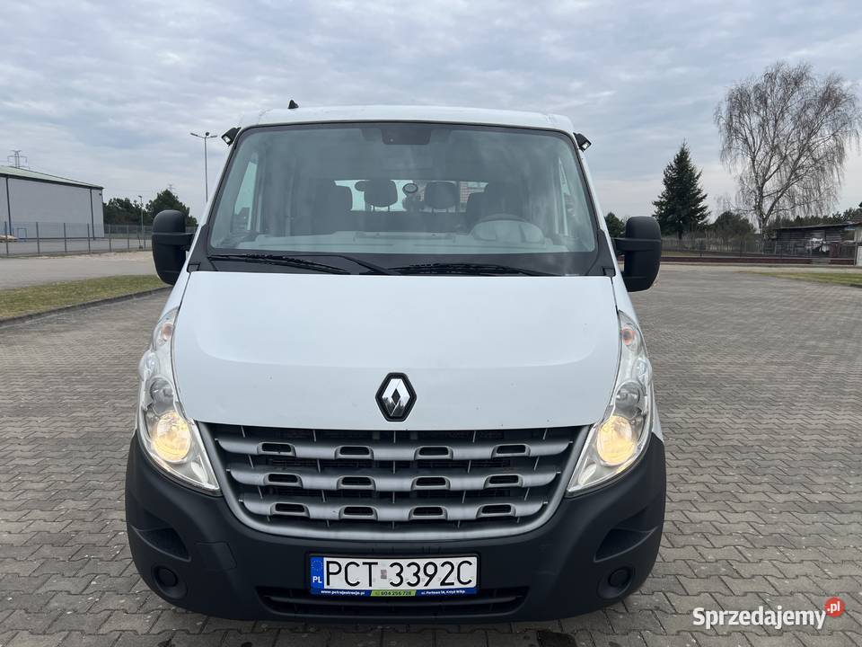 Renault Master Autolaweta Podwójna kabina wielkopolskie Krzyż Wielkopolski