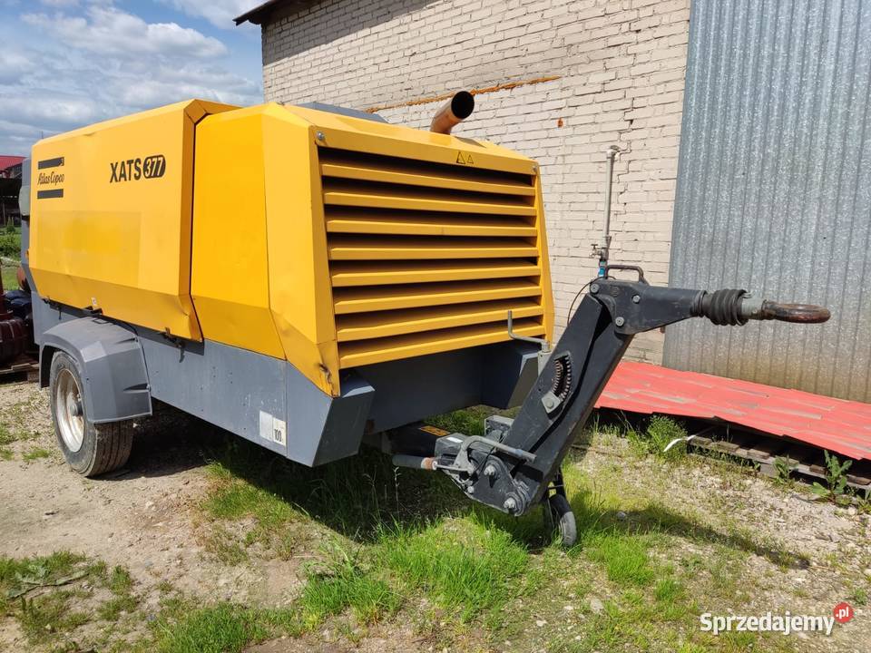 Kompresor Atlas Copco XATS 377 Spalinowy Siedlce