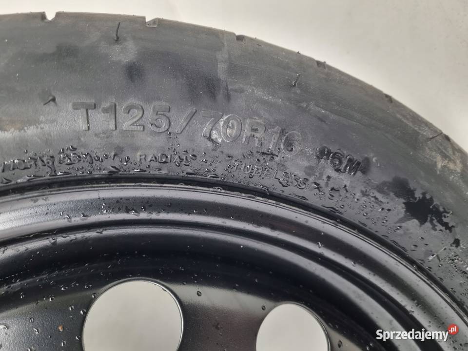 KOŁO DOJAZDOWE Audi Seat Vw Golf VI 12570 R16 Chełm sprzedam