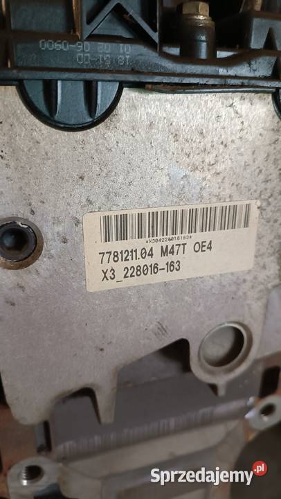 SILNIK BMW E60 E87 E90 E91 X3 20 TD M47T0E4 M47T osobowe