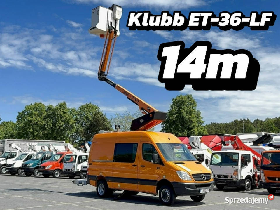 Mercedes Sprinter Zwyżka Podnośnik Koszowy Widełki
