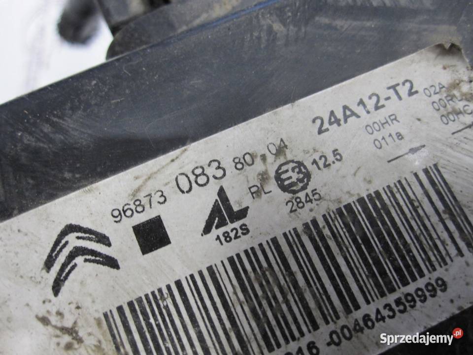 CITROEN C4 II B7 lampa lewa przód 9687308380 Lampy przednie świętokrzyskie