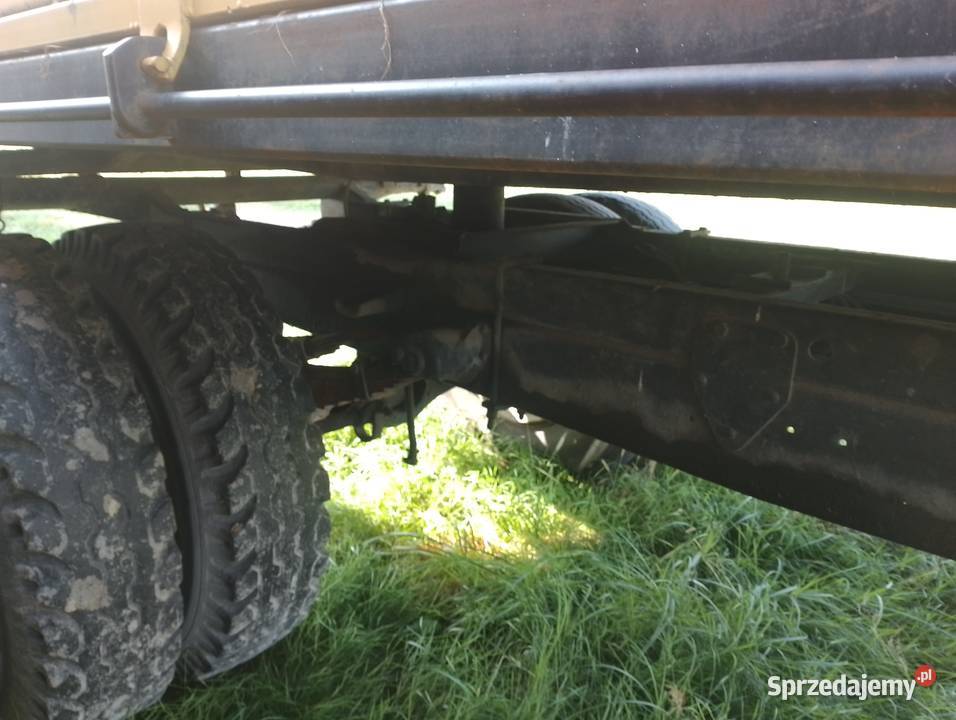 Przyczepa wywrotka jednoosiowa lubelskie Dąbrowica