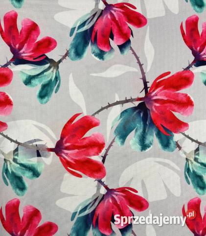 Zasłona kotara ogrodowa NA WYMIAR 200x220 wielokolorowy Bestwina