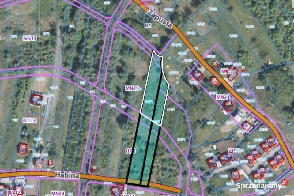 Czyżyny Łęg 2576 m pod domy jednorodzinne sprzedam