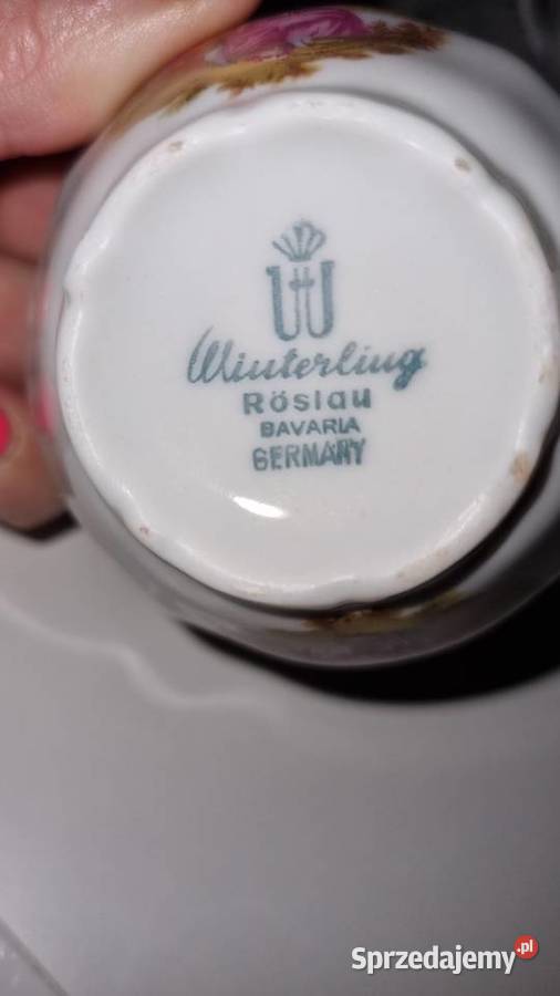 Serwis kawowy Bavaria Porcelana i szkło