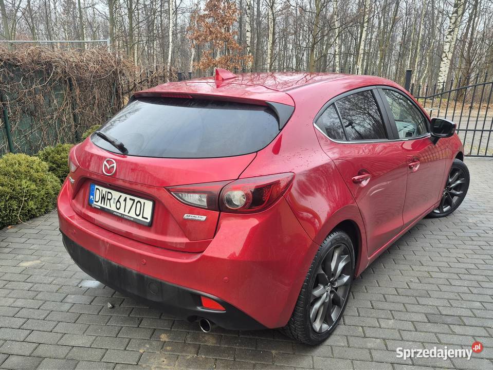 Mazda 3 Enso 20 120 2016 Czerwony 3 Legnica