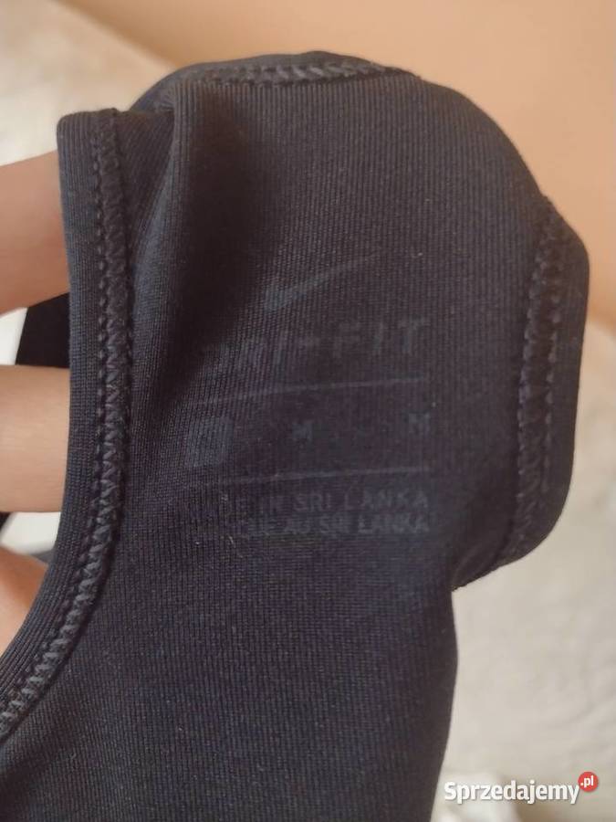 38 M NIKE Czarny top fitness biustonosz sportowy małopolskie