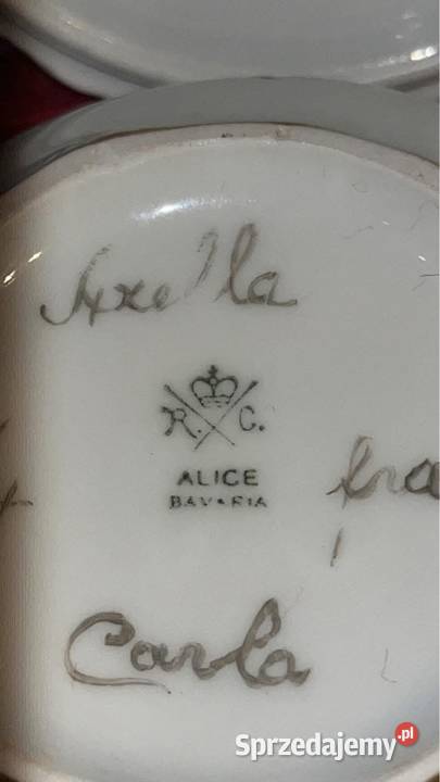 Puzderko Rosenthal Syg RC ALICE Bavaria z okresu Gdańsk