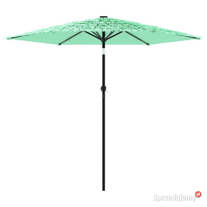 Parasol ogrodowy na stalowym słupku zielony mazowieckie Warszawa sprzedam