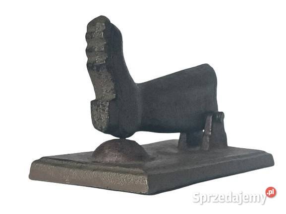 Kołatka żeliwna w kształcie buta ozdoba uchwyt Pozostałe