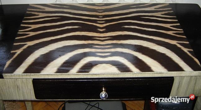 biurko decoupage ZEBRA Łódź sprzedam