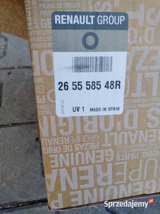 Bagażniklampa renault kaptur