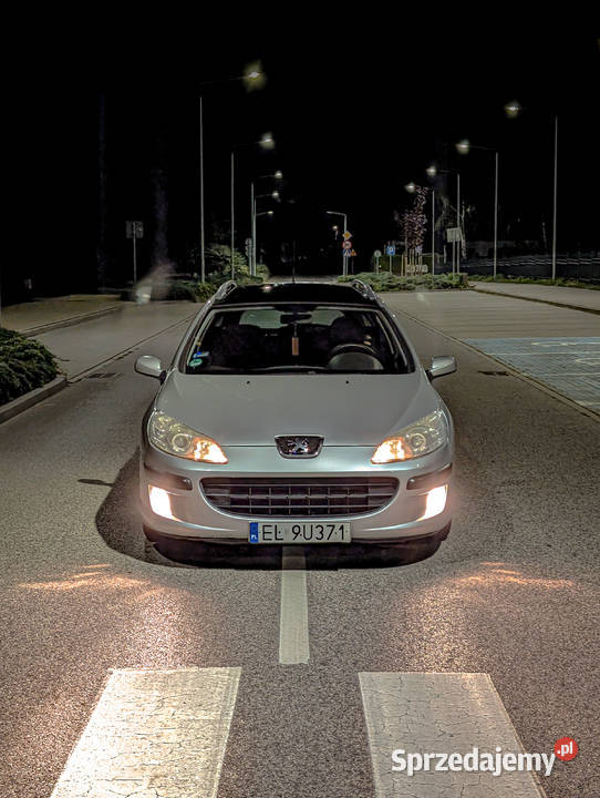 Peugeot 407 SW kombi z LPG Rok produkcji 2005 łódzkie Skierniewice