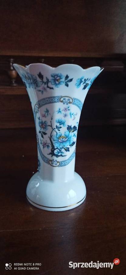 Wazon Bareuther Waldsassen
Bavaria Germany Porcelana i szkło