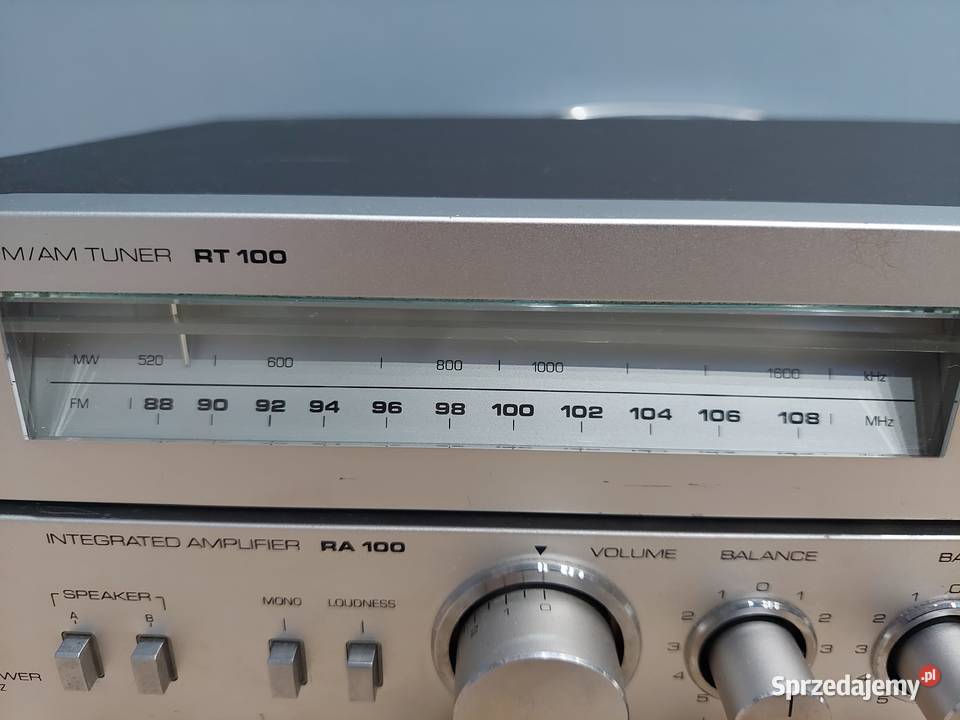 TELEFUNKEN Amplifier RA100 and TELEFUNKEN RT100 Łapy