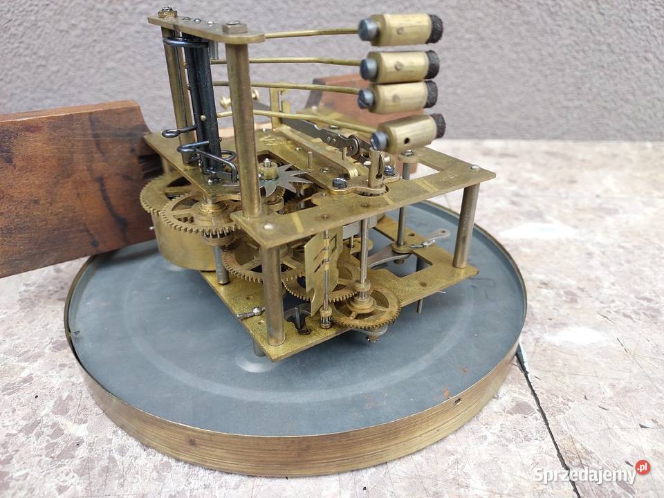 245 Stary zegar ścienny Junghans 1921r ludowy pomorskie Tczew sprzedam