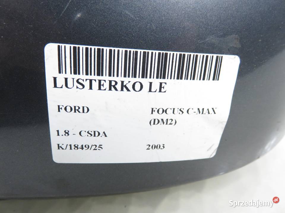 LUSTERKO LEWE FORD FOCUS C 5 PIN K1 osobowe sprzedam