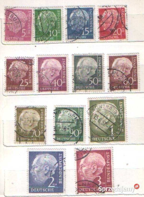 Zn RFN Wykaz w opisie kas 1954 Gliwice